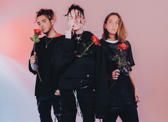 Chase Atlantic, From left to right: Clinton Cave, Mitchel Cave, and Christian Anthony