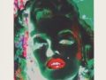 Marilyn In Green Room, Pop Art, James Francis Gill